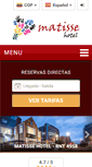 Mobile Screenshot of matissehotel.com